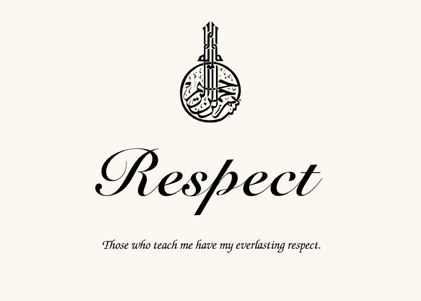 Assorted Islamic Symbol Wedding Memorabilia Table Cards for Muslim